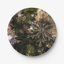 Prato De Papel Ornamentos de Férias