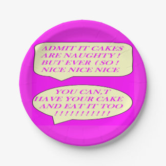 Prato De Papel Os bolos são bons feitos para amantes de comida co