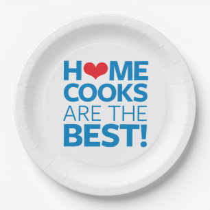 Prato De Papel Os cozinheiros da casa são o melhor