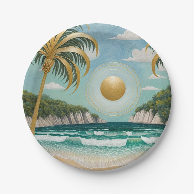 Prato De Papel Ouros (Frente)