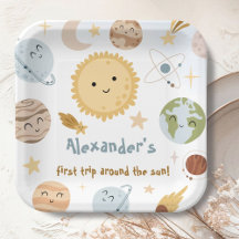 Outer Space Birthday First Trip Birthday