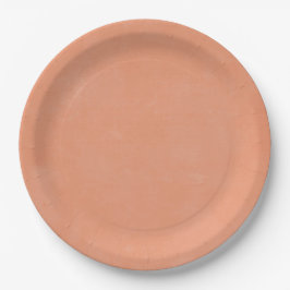 Prato de Papel Outono Laranja - Louças de Mesa de 
