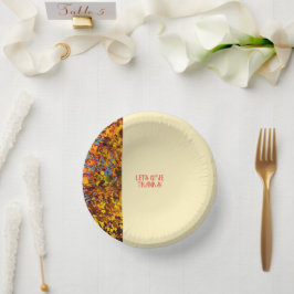 Prato De Papel Ovos Brancos Felizes Ação de Graças Dão Obrigados