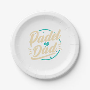 Prato De Papel Padel Dad Platform Tennis Paddleball Padel
