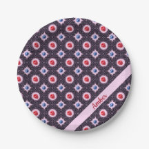 Padrão Berry Bliss com nome personalizado