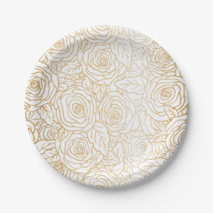 Prato De Papel Padrão da ventoinha