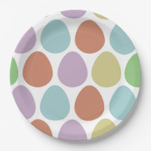 Padrão de Decoração de Ovos de Páscoa