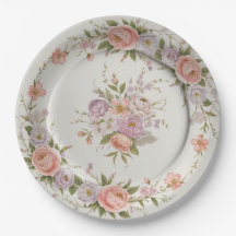 Padrão floral de flores silvestres elegantes para 