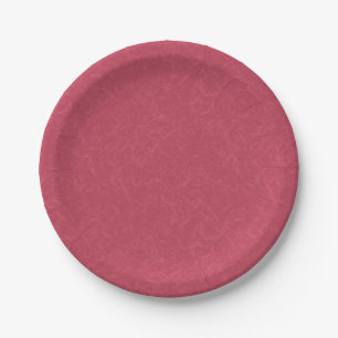 Prato De Papel Padrão giratório rosa profundo texturizado