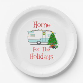 Prato De Papel Página Inicial RV Para Feriados