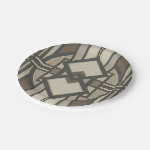 Prato De Papel Painel de deco neutro I