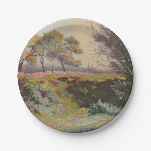 Prato De Papel Paisagem do País (por Léo Gausson) (Frente)