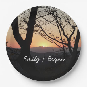 Prato De Papel Paisagem Nacional do Parque Sunset Shenandoah