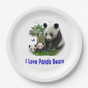 Prato De Papel panda beras