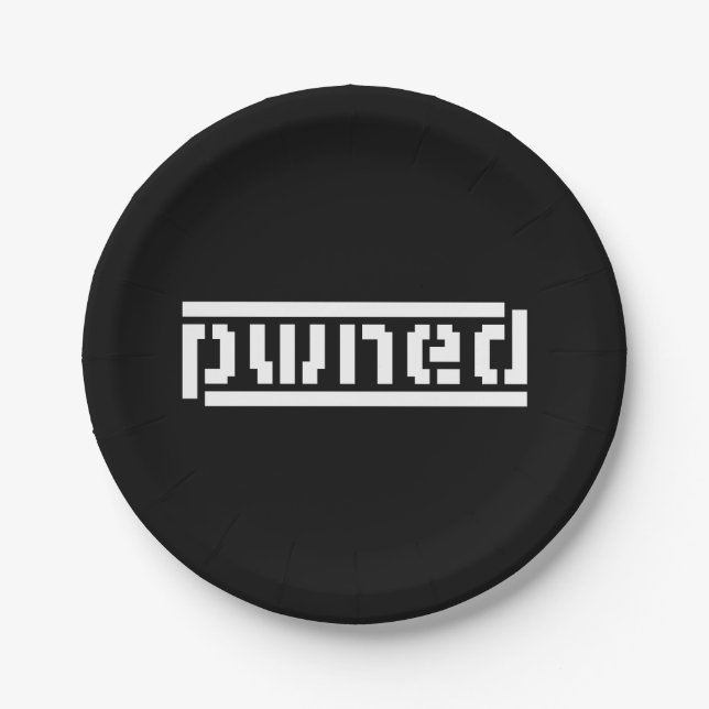 Prato De Papel pântano (Frente)