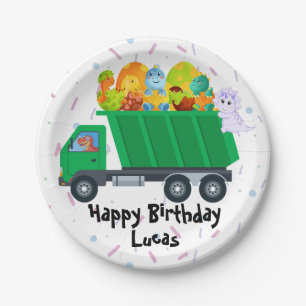 Prato De Papel Pão de lixo de ovos de bebês e bebês lindos Parte