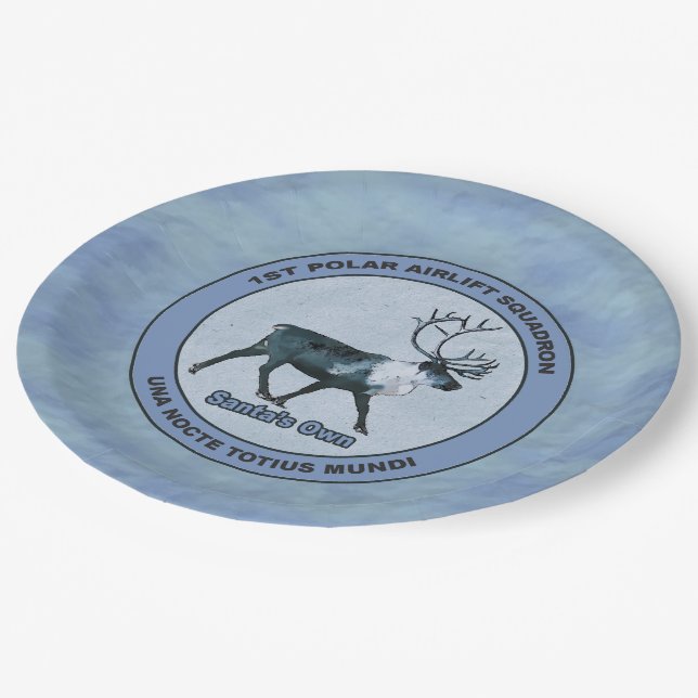 Prato De Papel Papais noeis 1rua de Suspensão de Ar Polar (Inclinado)