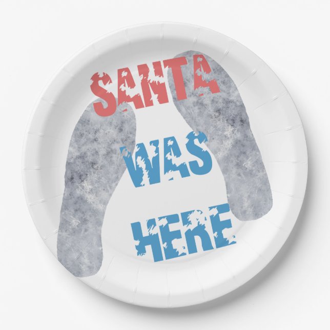 Prato De Papel Papais noeis Aqui (Frente)