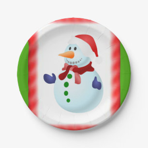 Prato De Papel Papéis de Natal