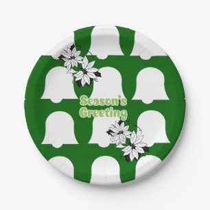 Prato De Papel Papéis de Natal, Selos de Saudações