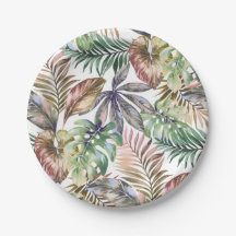 Papel Tropical Placa Monstera Tropical Decor Folha
