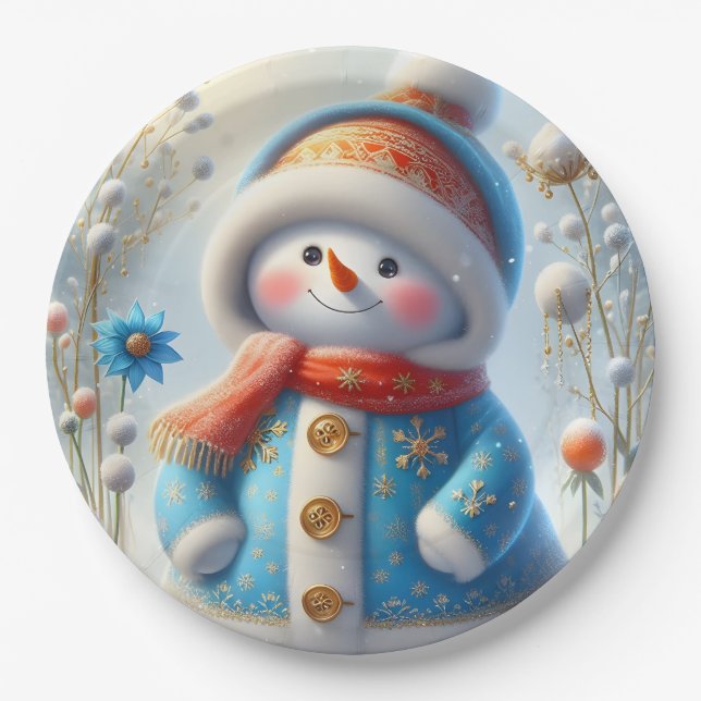 Prato De Papel Paper Plate (Frente)