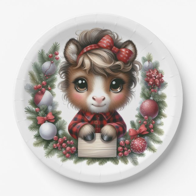 Prato De Papel Paper Plate (Frente)