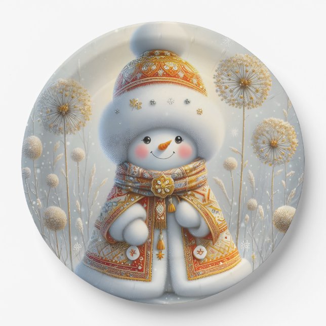 Prato De Papel Paper Plate (Frente)
