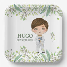 Paper Plates First Holy Communion HUGO