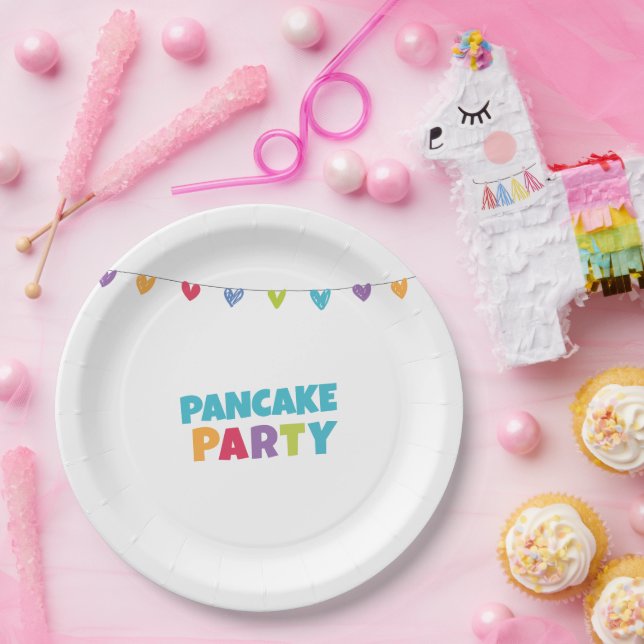 Prato de Papel para Festa Personalizado (Festa)