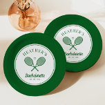 Prato De Papel Parceira Perfeita Tênis de Último Balanço Festa de<br><div class="desc">Linda festa de despedida temática de tênis! Parte de uma coleção completa!</div>