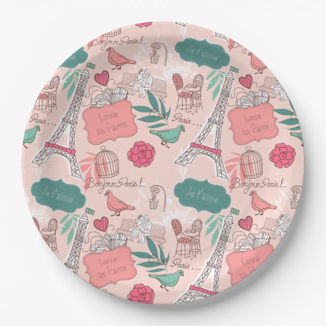 Prato De Papel Paris (Frente)