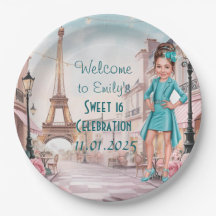 Paris Personalizado e Rosas Sweet 16 em Paris