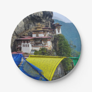 Prato De Papel Paro Taktsang: O Mosteiro do Ninho do Tigre - But