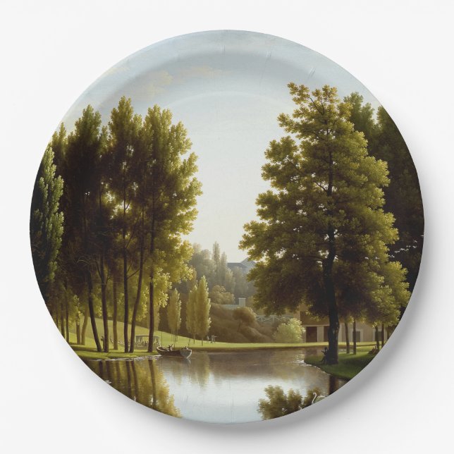 Prato De Papel Parque de Mortefontaine (por Bidaud) (Frente)