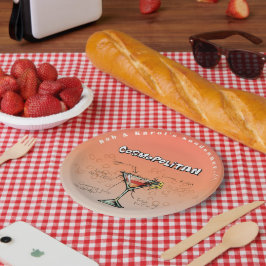 Prato De Papel Partido Cosmopolita Sundowner