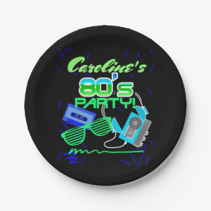 Prato De Papel partido da cassete de banda magnética 80s