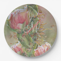 PARTIDO DE MONOGRAMA DA FLORESTA ROMÂNTICA DE CACT