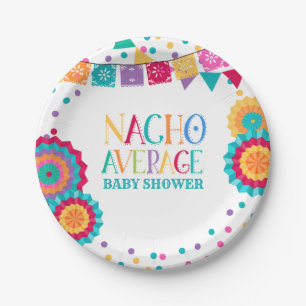 Prato De Papel Partido médio do Nacho da placa de papel do chá