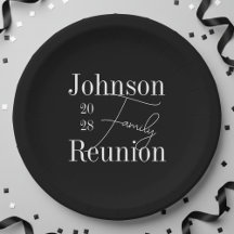 Partido Negro e Branco da Reunião Familiar Persona