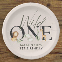 Partido primeiro aniversario Wild One Safari