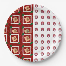 Prato De Papel party plates for christmas