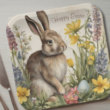 Páscoa Bunny Egg Floral