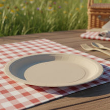 Pastel disposable plates - Party paper plates