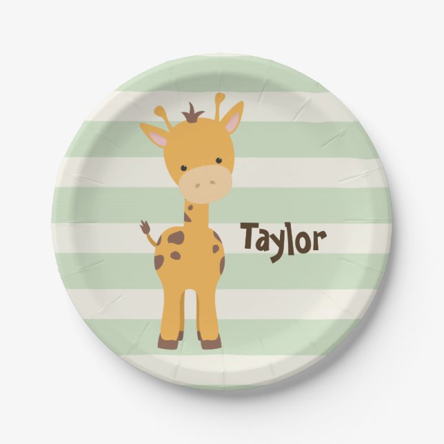 Prato De Papel Pastel Green Stripes.jpg (Frente)