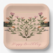 Pastel Square Designer Floral