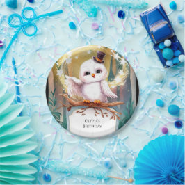Prato De Papel Pastel Woodland Owday