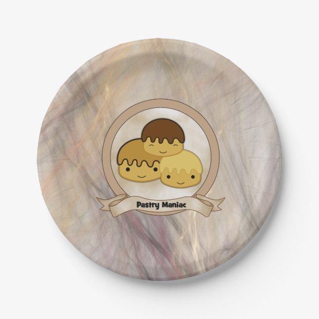 Prato De Papel Pastelaria Maniac (Frente)