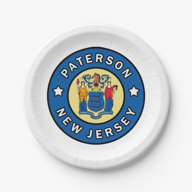 Prato De Papel Paterson New Jersey (Frente)