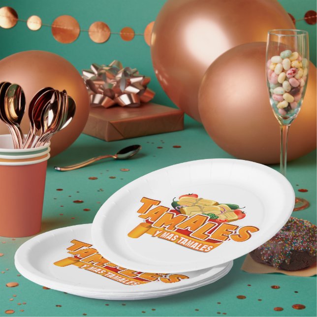 Prato De Papel Patrimônio Hispânico Mês (Múltiplo)